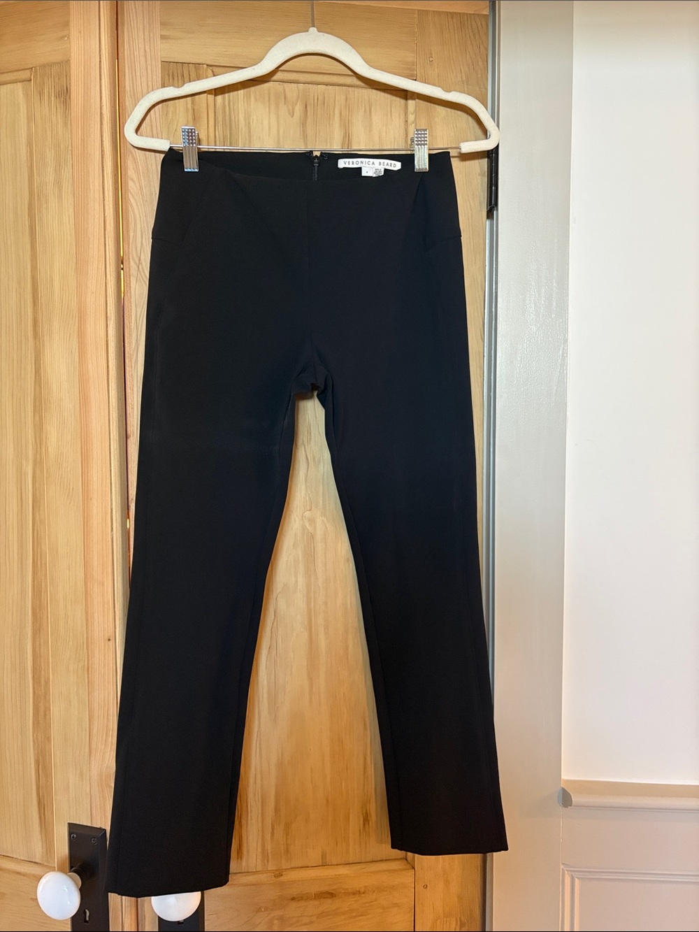 Veronica Beard Black Cropped Ankle Pants